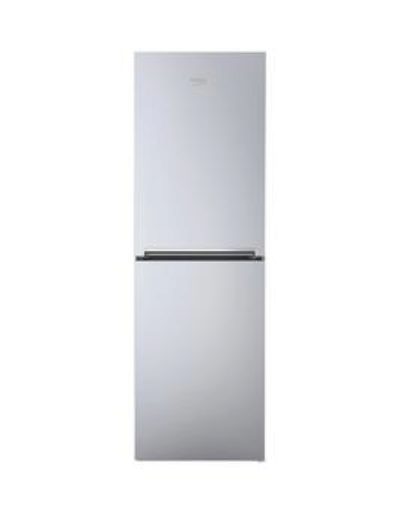 Beko Cfg1552S 55Cm Frost Free Fridge Freezer - Next Day Delivery - Silver Beko Cfg1552S 55Cm Frost Free Fridge Freezer - Next Day Delivery - Silver
